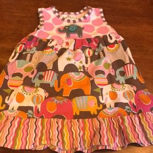 Girls dress with matching leggings 2T